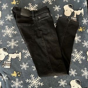 Hollister mens black slim straight 29W x 32L jeans